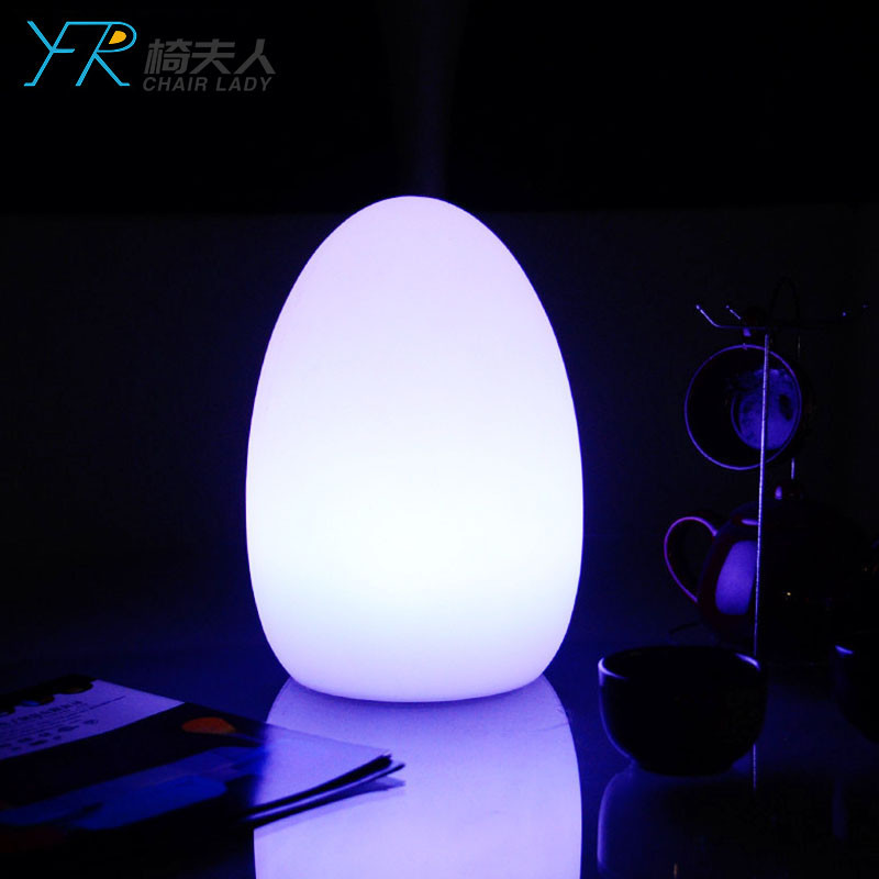 Rechargeable Color Change Egg Led Table Lamp
